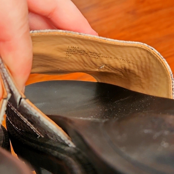 Aerosoles Womens Lima Lug Sole Slide Sandal - Picture 5 of 5